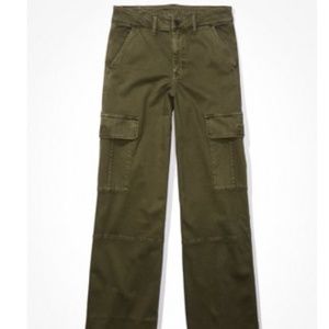 American Eagle Stretch Super High Waisted Cargo Pant